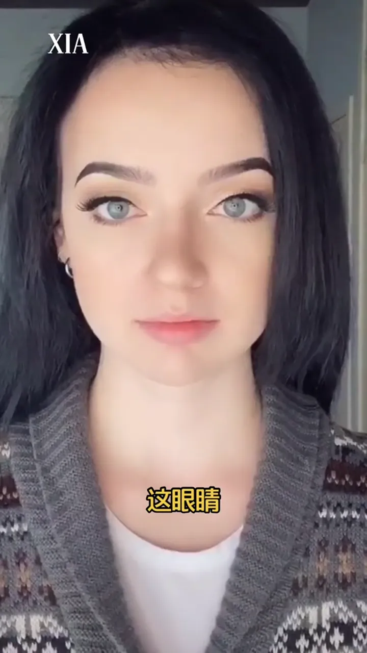 Incredible facial talent in a short viral clip showing impossible expression changes