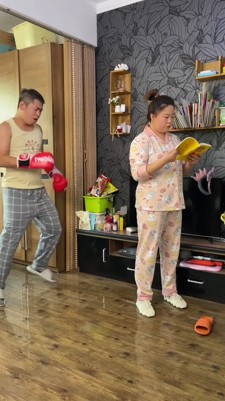 The classic husband versus wife showdown where provoking leads to an epic comeback