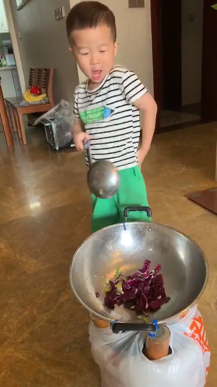 Young prodigy making a difficult skill look completely natural